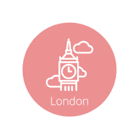 foodates travel london big ben great britain Sticker