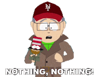 Nothing Nada Sticker by South Park