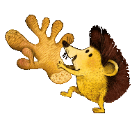 Autumn Hedgehog Sticker by Yogi Tea