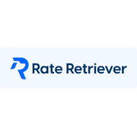 rateretriever logo home auto flashing Sticker
