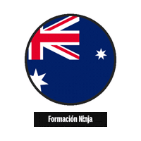 Flag Australia Sticker by Formación Ninja
