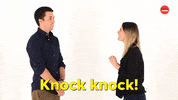 Knock Knock Lol GIF by BuzzFeed