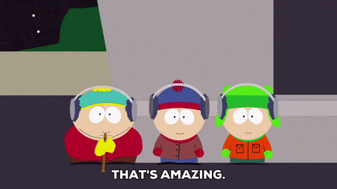 eric cartman headphones GIF by South Park 