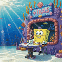 Spongebob Squarepants Morning Coffee GIF by Salih Kizilkaya