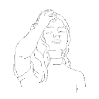 Art Girl Sticker