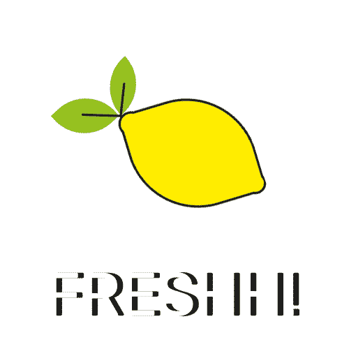 lemonprinters giphyupload logo yellow fresh Sticker