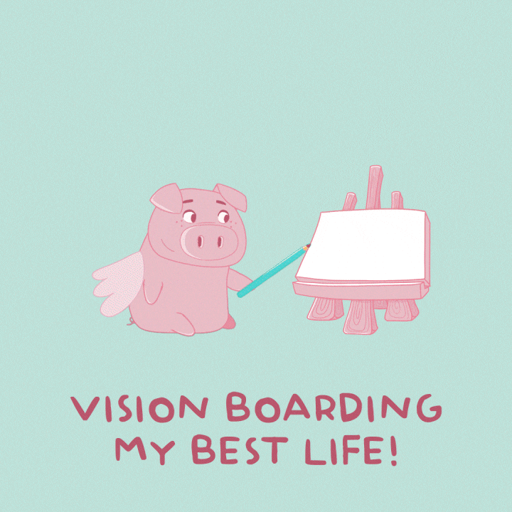 Flying Pig GIF by PositivelyPigasus