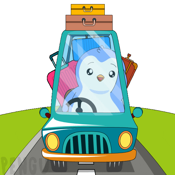 Unity Travel Sticker by Pudgy Penguins