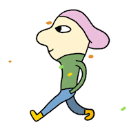 Walking Walk Sticker