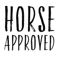 Horse Shoe Sticker by Saddle and Sage