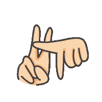 Hand Sign Sticker