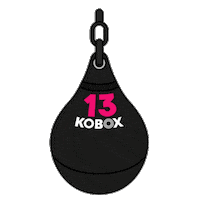 KOBOX boxing boxing gloves boxing bag kobox Sticker