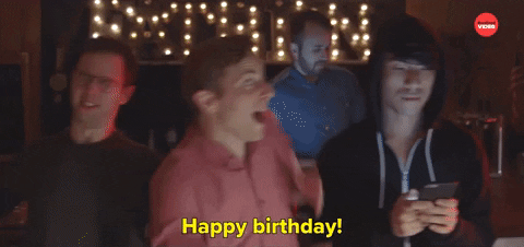 Happy Birthday Surprise GIF by BuzzFeed