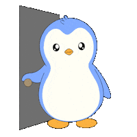 See Ya Goodbye Sticker by Pudgy Penguins