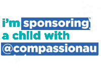 Christian Charity Sticker by Compassion Australia
