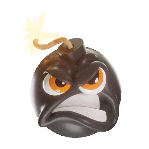 Angry 3D Sticker