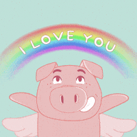 I Love You GIF by PositivelyPigasus
