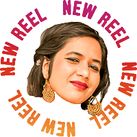 Aishwaryaiyengar Sticker by BORN ON INSTAGRAM