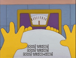 Season 2 Losing Weight GIF by The Simpsons