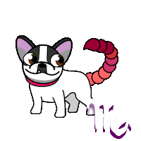 Goat_Animation happy dog yes no Sticker