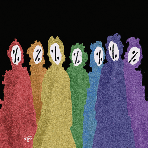 niftyjutsu giphyupload rainbow royalty frens GIF