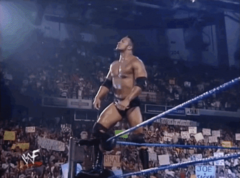 the rock sport GIF by WWE