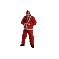 Happy Santa Claus Sticker by Simone Arena