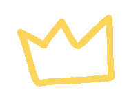 Queen Gold Sticker
