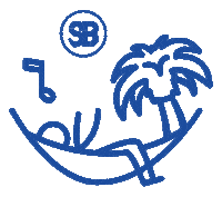 surfing shaka Sticker by SURFBLEND