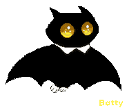 Flying Black Cat Sticker by Universes creator