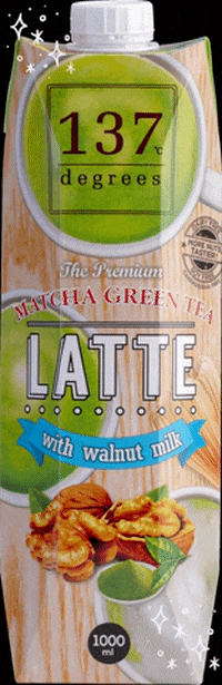 Sanglafoods 137degrees walnut milk matcha green tea GIF