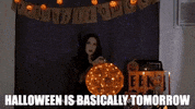 Beach Goth Halloween GIF by Jenny Lorenzo