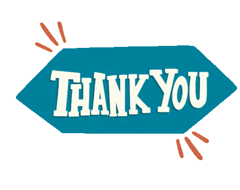 Thanks Thank You Sticker by ownerIQ