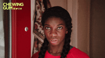 michaela coel netflix GIF by Chewing Gum Gifs