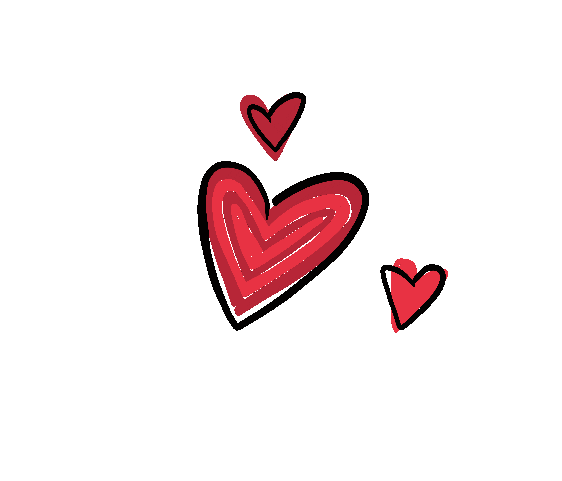 I Love You Hearts Sticker by SWR3