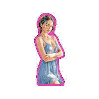 Girl Shatter Sticker by Tasha Zima