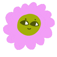 Happy Flower Sticker
