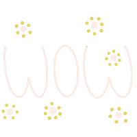 Flower Wow Sticker