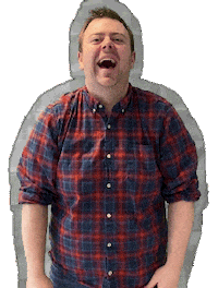CliqMediaMarketing laughing cliq media and marketing mark flavin Sticker