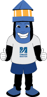 Bobby Umb Sticker by UMass Boston
