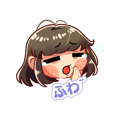 holajapones anime illustration mood manga Sticker