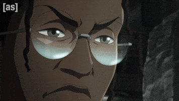 Look Looking Over GIF by Adult Swim