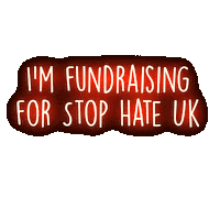 Fundraising Sticker by Stop Hate UK