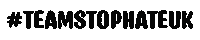 Sticker by Stop Hate UK