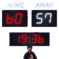 57 Away Sticker