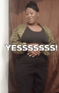 WomanWillionaire happy bounce step gify GIF