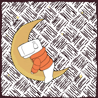 Tired Good Night Sticker by Ordinary Friends