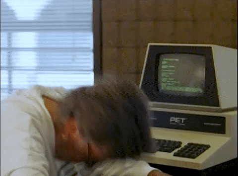 Tired Work GIF by Offline Granny!