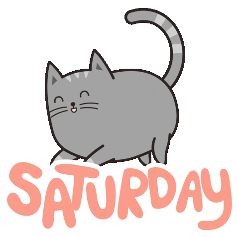 happy fat cat Sticker by Meowingtons