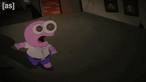 Halloween Screaming GIF by Adult Swim